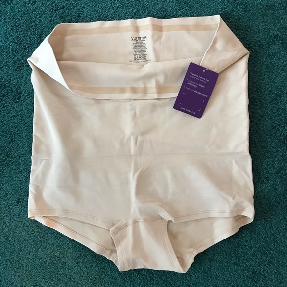 Yummie Shape High-Waist Shaping Girl Short-Frappe-1X/2X-NWT - Picture 2 of 3